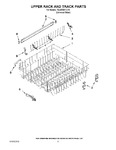 Diagram for 09 - Upper Rack And Track Parts