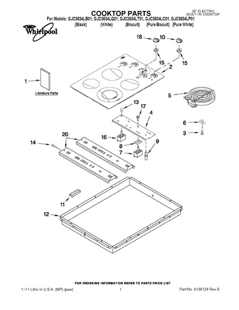 Diagram for GJC3634LP01