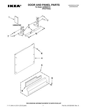 Diagram for IUD9500WX3