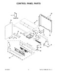 Diagram for 02 - Control Panel Parts