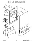 Diagram for 04 - Door And Toe Panel Parts