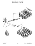 Diagram for 07 - Dishrack Parts