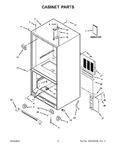 Diagram for 02 - Cabinet Parts