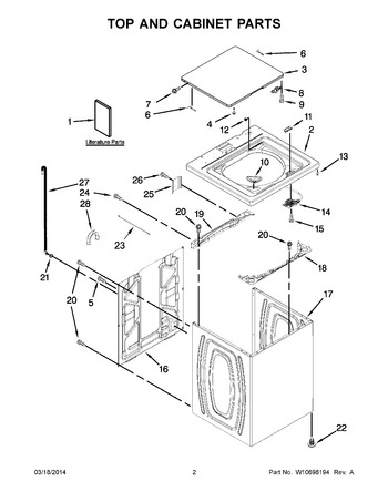 Diagram for WTW4810BQ1