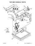 Diagram for 02 - Top And Console Parts