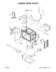 Diagram for 02 - Lower Oven Parts