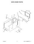 Diagram for 03 - Oven Door Parts