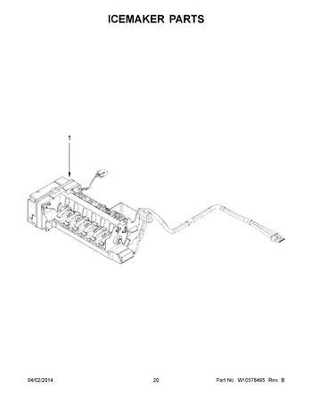 Diagram for WRF736SDAW10