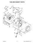 Diagram for 06 - Tub And Basket Parts