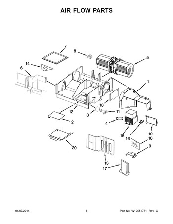 Diagram for WMH31017AD1