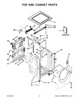 Diagram for 02 - Top And Cabinet Parts