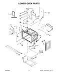 Diagram for 02 - Lower Oven Parts