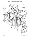 Diagram for 02 - Top And Cabinet Parts