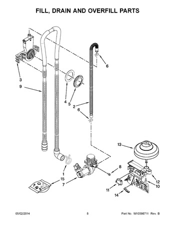 Diagram for WDT710PAYW4