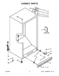 Diagram for 02 - Cabinet Parts