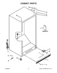 Diagram for 02 - Cabinet Parts