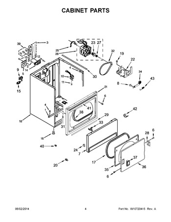 Diagram for 4KWED4750BQ1