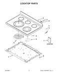 Diagram for 02 - Cooktop Parts