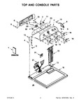 Diagram for 02 - Top And Console Parts