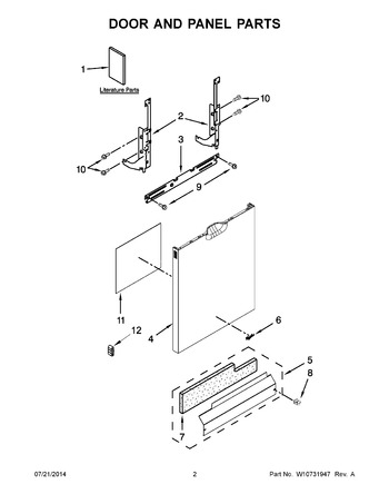 Diagram for WDF520PADW0