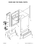 Diagram for 04 - Door And Toe Panel Parts