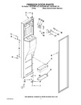 Diagram for 07 - Freezer Door Parts