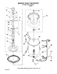 Diagram for 03 - Basket And Tub Parts