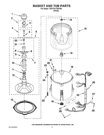 Diagram for 7MWTW1709YM0