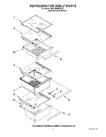 Diagram for 03 - Refrigerator Shelf Parts