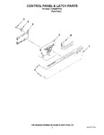 Diagram for 02 - Control Panel & Latch Parts