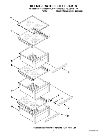 Diagram for KSC23W8EYB00