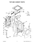 Diagram for 02 - Top And Cabinet Parts