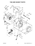 Diagram for 06 - Tub And Basket Parts