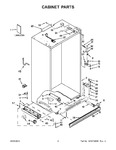 Diagram for 02 - Cabinet Parts