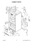 Diagram for 02 - Cabinet Parts