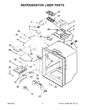 Diagram for WRF736SDAW12