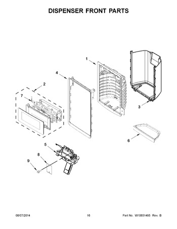 Diagram for WRF736SDAW12