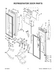 Diagram for 05 - Refrigerator Door Parts