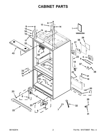 Diagram for WRF997SDDM00