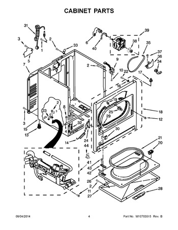 Diagram for WGD4850BW1