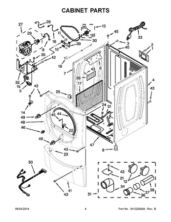 Diagram for WGD9400VE0