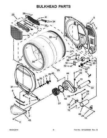 Diagram for WGD9400VE0