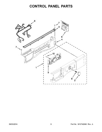 Diagram for YWFW9050XW01