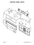 Diagram for 03 - Control Panel Parts