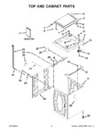 Diagram for 02 - Top And Cabinet Parts