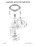 Diagram for 05 - Gearcase, Motor And Pump Parts