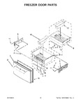 Diagram for 06 - Freezer Door Parts