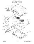 Diagram for 02 - Cooktop Parts