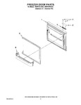 Diagram for 03 - Freezer Door Parts