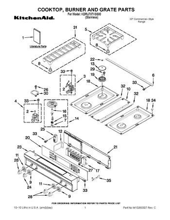 Diagram for KDRU707VSS00